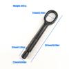 Tow Bars Universal for A8L S8L 4H0805615 Replacement Towing Eye Hook Hitch Unit Rustproof Black Automotive Accessory