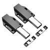 2 Pack Portable Sturdy Magnetic Push To Open Cabinet Hardwares Accessory for Hide Door and Drawers In Elegant Color