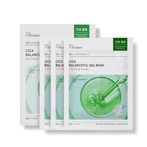 

Blue Ban Cica Balancefull Gel Mask [3 Sheets] NONE