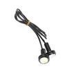 8Pcs Eagle LED Lights White 23mm 12V Aluminium Alloy Waterproof Dustproof LED Car Lights for