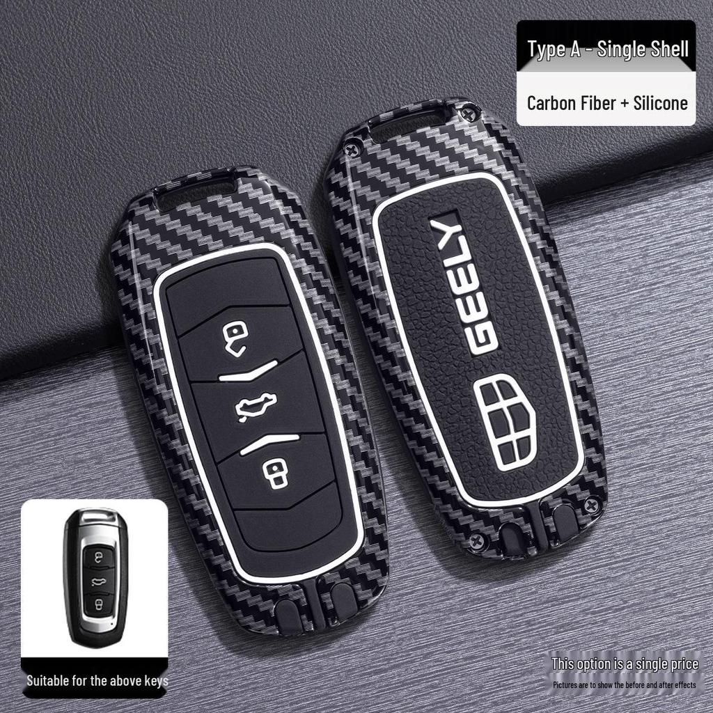 Compatible Geely Key Case for New Emgrand, GS, S1, Boyue, X3, X6, Borui, Binrui