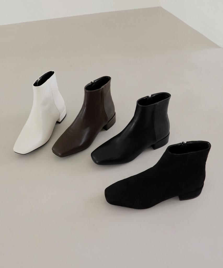 Sappun Modine Square Ankle Boots (3Cm)