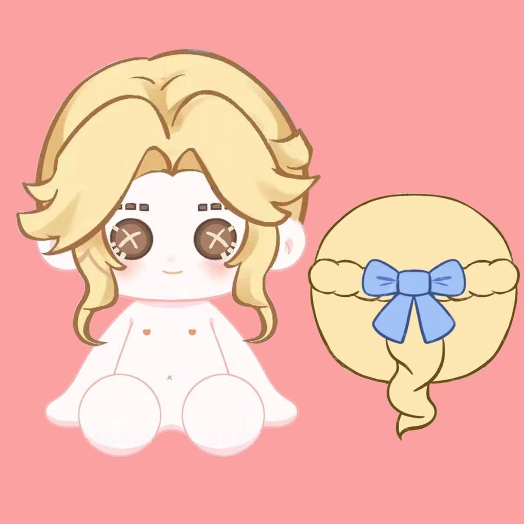 40CM Game Identity V Plush Toys Cosplay Ithaqua Handsome Ear Plushie Doll Dress Up Stuffed Pillow Anime Mascot Christmas Gift