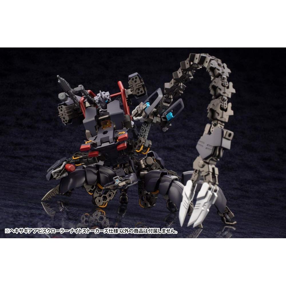 Specifikace Hexa Gear Abyss Crawler Night Stalkers Celková šířka cca. Plastikový model HG091 v měřítku 124 mm