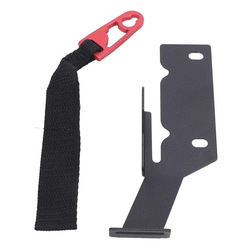 Rücksitz Schnellverschluss mit verstellbaren Riemen Metall Nylon Rücksitz Schnellverschluss Werkzeug Ersatz