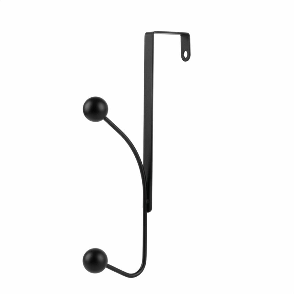 Space-Saving Door Rear Hook Multifunctional Easy Installation Wall-Mounted Hook Elegant Portable Coat Rack Living Room