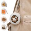 Mini Round Coin Purse Plush Small Pouch Cute Zipper Pouch Compact Change Purse