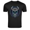 Demon Skull Horned Monster Dark Gothic Graphic T-Shirt