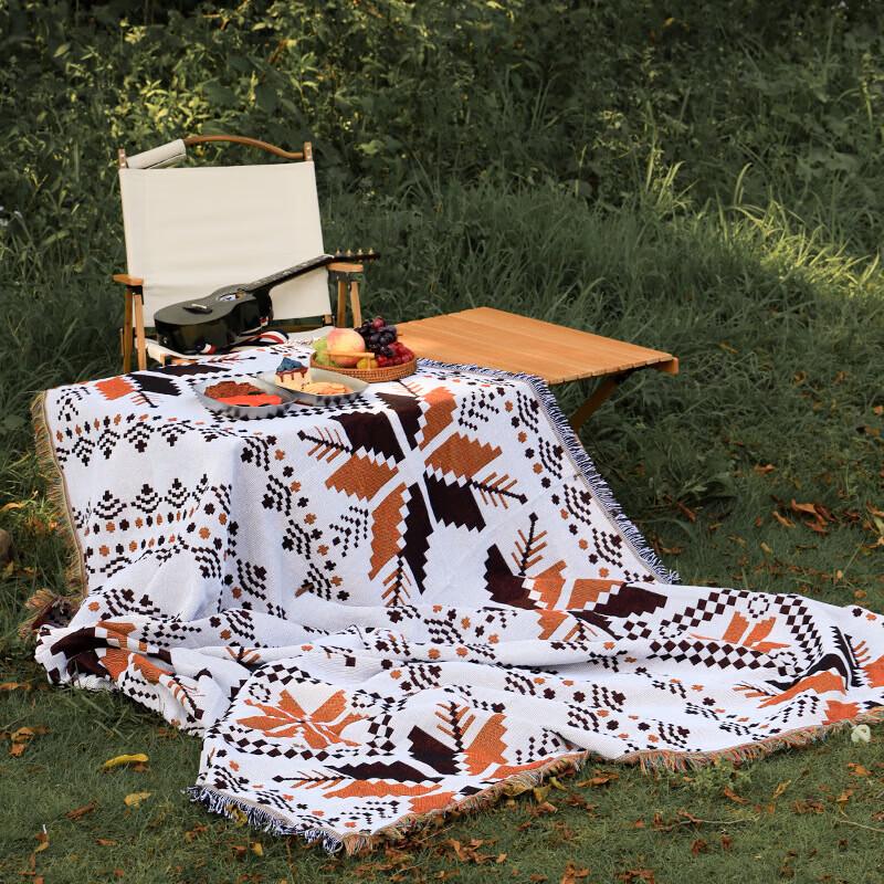 KIYERSY Bohemian Camping Blanket