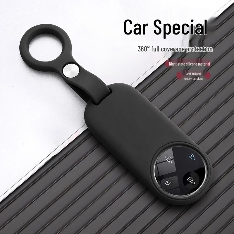 AITO M7/M8/M9/M5 2025-26 Car Key Shell Buckle - Full Coverage, High-End Design