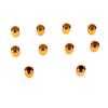 10PCS Electric Guitar Pickup Switch Tip Gold Round Retro Plastic Toggle Switch Knob Tip for 3 Way 5 Way
