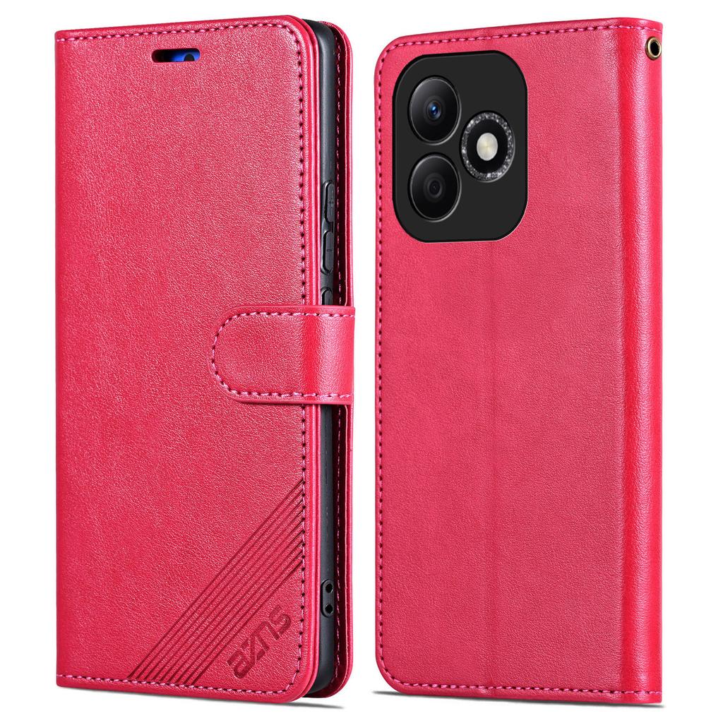 AZNS For Honor X60i 5G Case Anti-Scratch PU Leather Stand Wallet Phone Cover