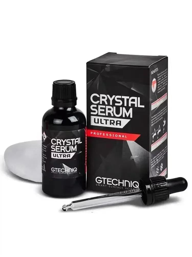 GTECHNIQ Crystal CSU Serum Ultra CSL Protezione Vernice 10h Garanzia 9 anni Lucido Prolungando la Perfetta Finitura della Carrozzeria