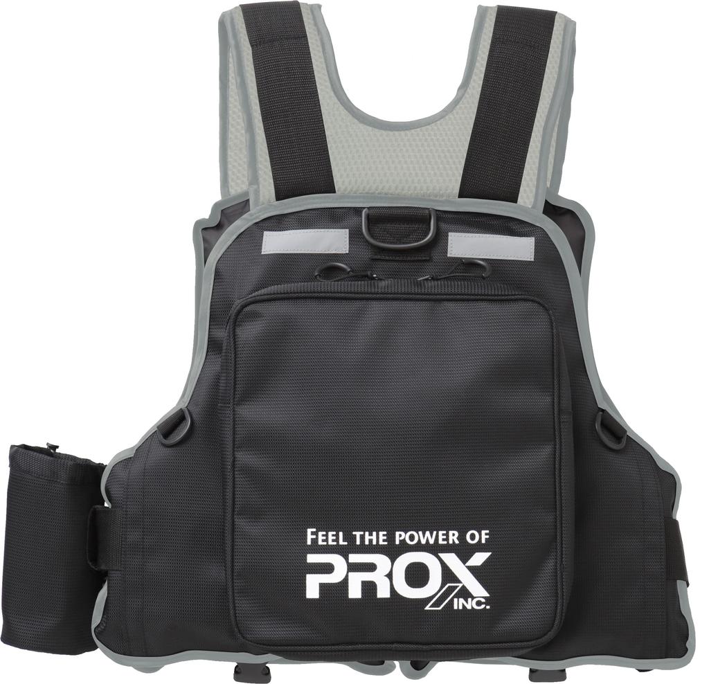 Prox Floating Game Adult Size Small Adult Size Small Vest, (Black/Gray) PX399SKG, Gray,