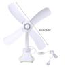 220V Silent Desk Fan 4 Clip Fan 16.54inch Table Fan for Home Office