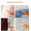 Multifunctional Seam Ripper Tool Steel Thread Remover Hand Sewing Stitch Unpicker  Needlework