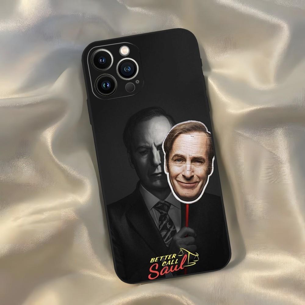 Better Call Saul Phone Case for Iphone 15 14 13 12 11 Pro Max Xr X Xs Mini 8 Plus SE 2022 Black Soft Silicone Cover