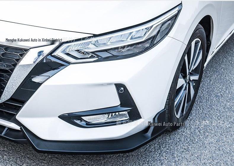 14th Gen Sylphy Front Splitter Lip: Aerodynamic & Anti-Collision Decoration (2020-2023)