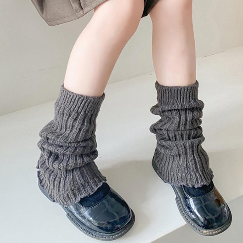Girl's Stacked Socks Leg Warmer Children's Cotton Stockings Warm High Tube Kids Socks