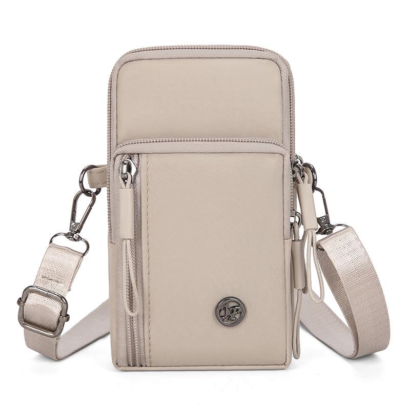 New Women Mobile Phone Bag Nylon Cell Phone Bag Coin Purse Strap Shoulder Bag Small Crossbody Purses for Women Wallet Travel