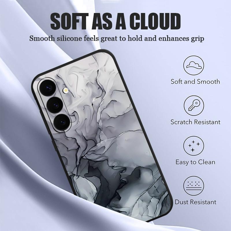 For Samsung Galaxy S25 Ultra S24 S22 Plus S23 S21 A56 A36 A16 A55 Marble Pattern Shockproof Tpu Soft For Magsafe Magnetic With Lanyard Slim Case Cover