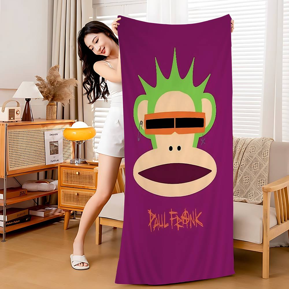 P-Paul F-Frank Big Microfiber Beach Towels Quick Dry Towel Sand Beach Towels Pool Towel for Travel Swim Pool Yoga