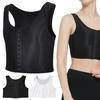 1Pcs Trans Lesbian Tank Top Corset Flat Vest Breast Breast Binder Reinforced Chest Shaper