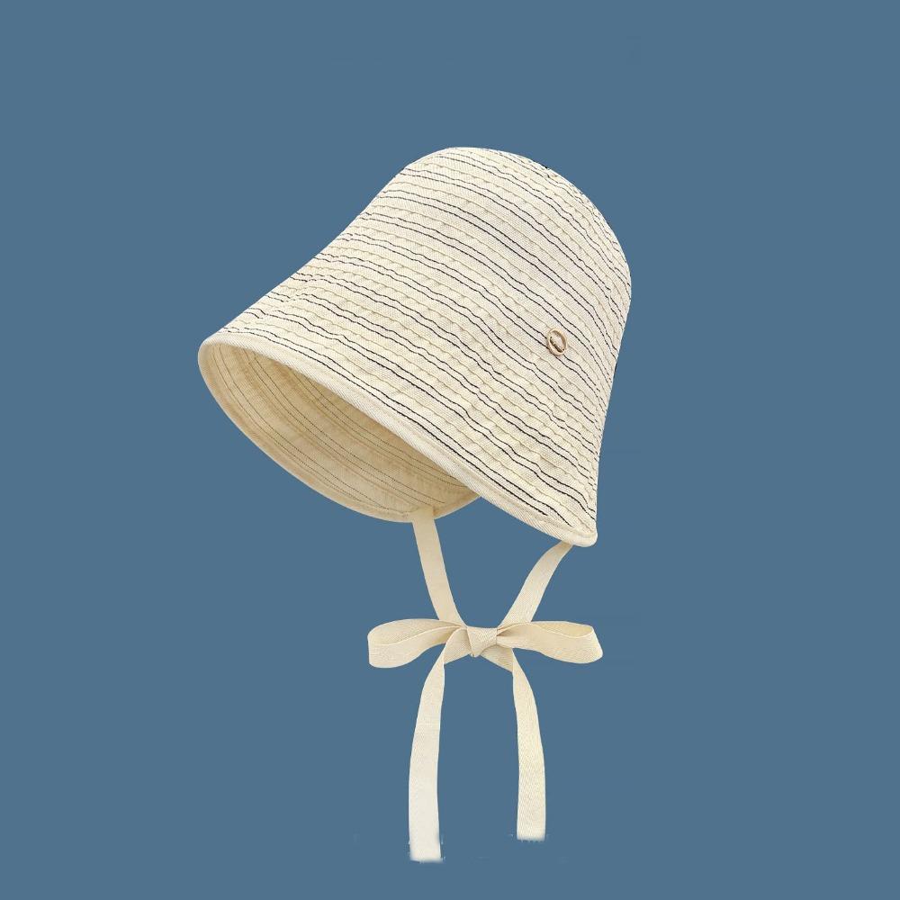 Solid Color Summer Sun Hat Wide Brim Bucket Hat Casual Sunshade Hat Summer
