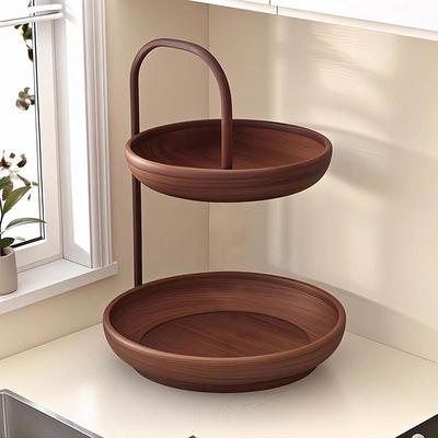 Multilayer Decorative Kitchen Storage Rack for Vegetables & Garlic