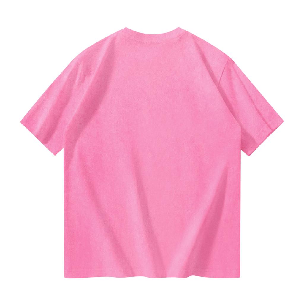 Men's Printed Round Neck T-Shirt Casual Sports Short-Sleeve Top