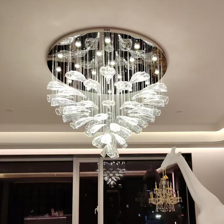 Luxury Crystal Ring Pendant Light for Living Room and Dining Spaces
