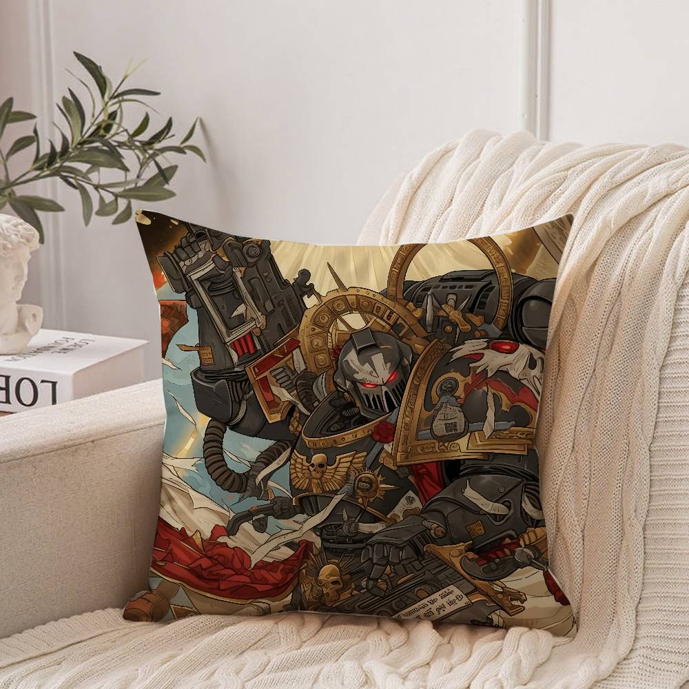 HOT Games W-WarhammerS Pillow Case Home Decor Throw For Sofa Bed Car Room Decor Gift Idea