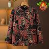 2025 Stylish Spring/Autumn Jacket for Middle-Aged and Elderly Women - Lapel Zipper Shirt Design