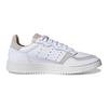 Adidas Originals Super Court Leather Low top Kids' Skateboarding Shoes White Brown Teenagers EE8795