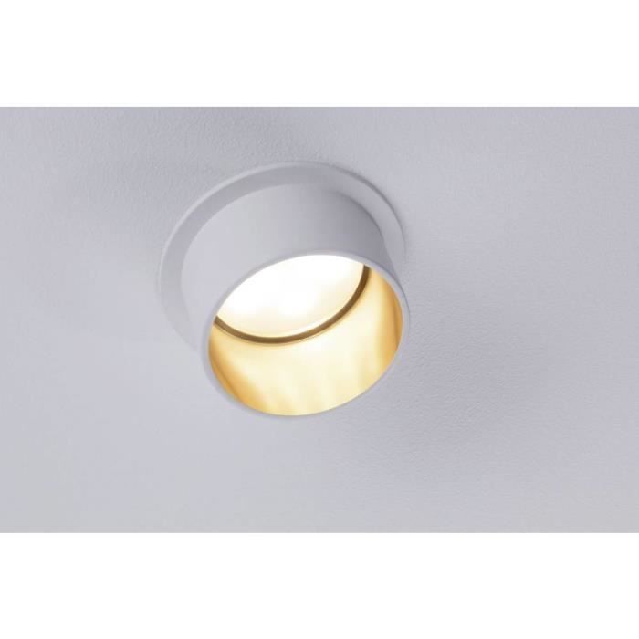 Luminaire encastrable à led paulmann 93381 - puissance 19.5w - blanc chaud