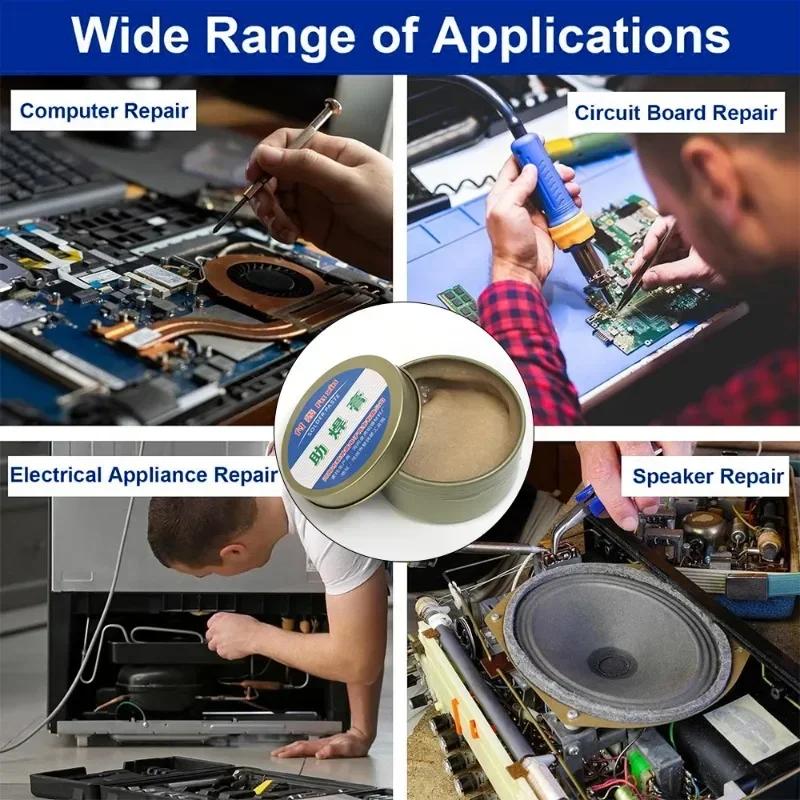 300/100G Solder Paste Rosin Flux Lead-free Welding Flux Iron Repair Welding Paste Soldering Tin Soldering Oil Soldering Flux