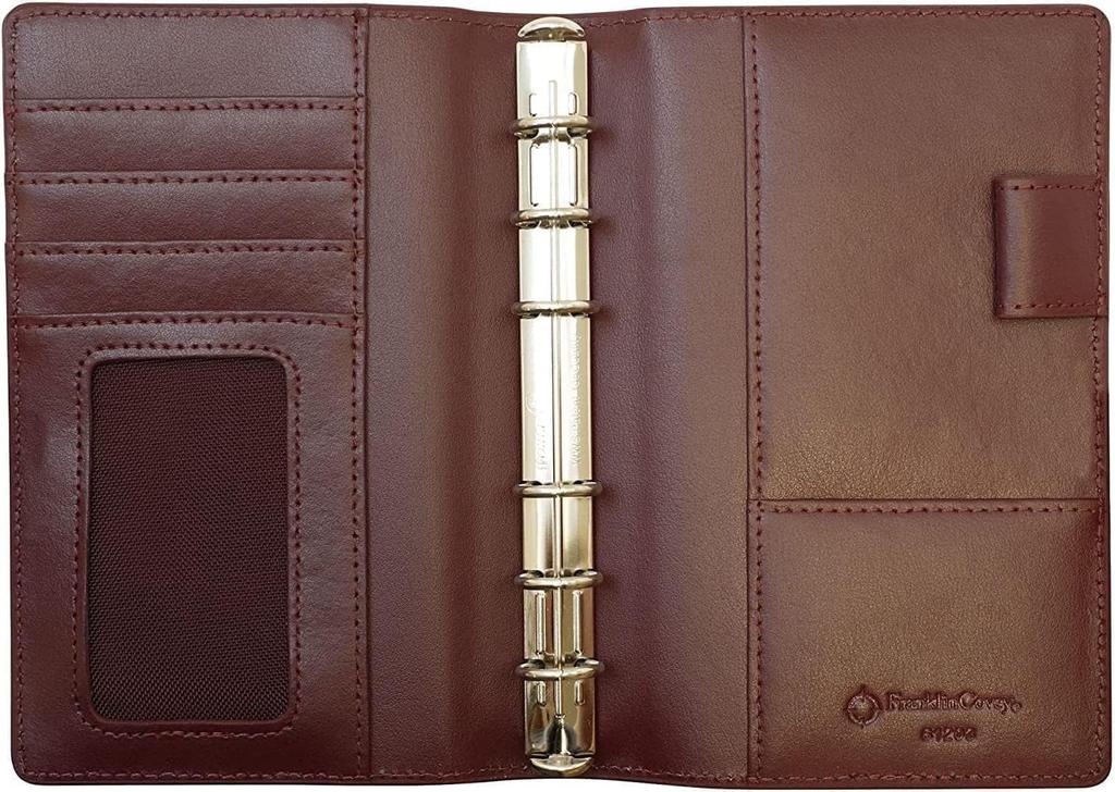 Franklin Planner Daily Starter Kit, 2026 January Start, 12-Month Edition, Pocket Size, Burgundy, 86570