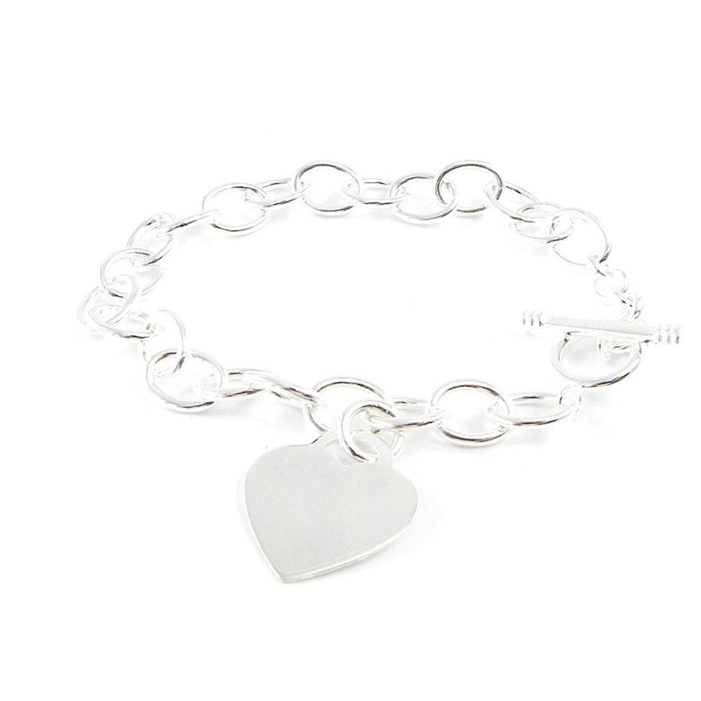 Les Trésors De Lily [G6317] - Silver Bracelet 'Love'