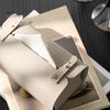 Space Saving Storage Box Faux Leather Tissue Box, Minimalist Napkin Holder for Living Multipurpose Organizer Room Desk, Decorative Dispenser