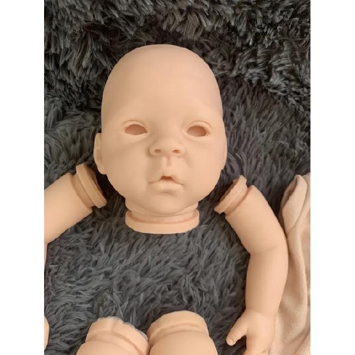 NPK 18inches reborn doll kit Santina popular prototypes lifelike real soft touch fresh color