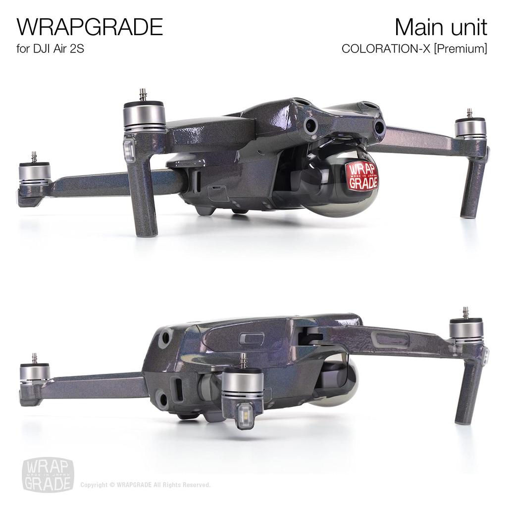 WRAPGRADE Skin for DJI Air 2S (Coloration X)