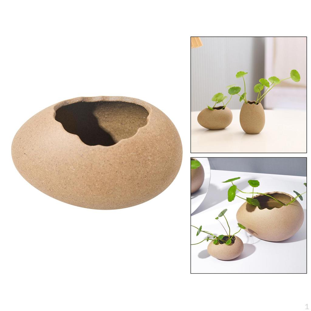 Keramikkunst Vase Ei Porzellan Blumentopf Bonsai für