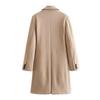 2023 European & American Style Women's Autumn Slim Mid-Length Jacket