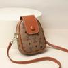 Vertical Zipper Women's Bag Fashionable and Lightweight Single-shoulder Crossbody Mobile Phone Bag