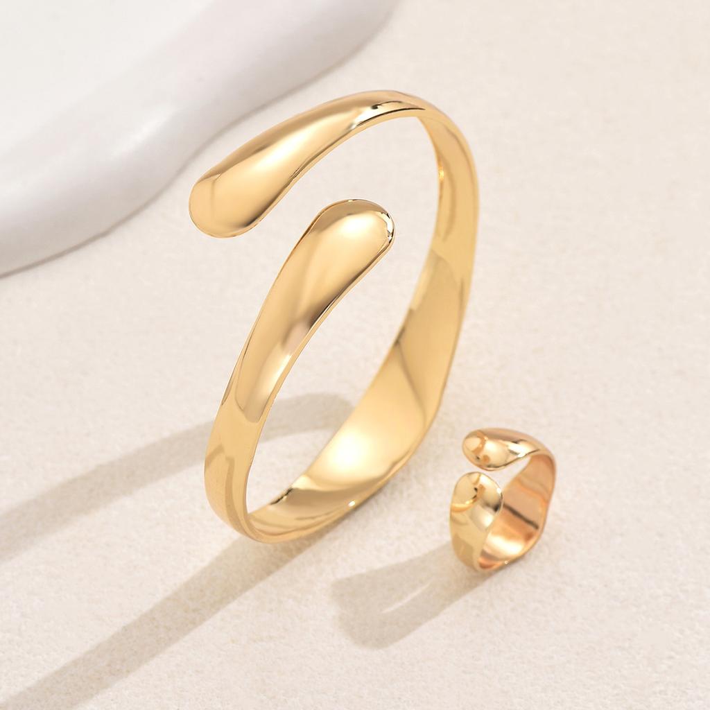 Personalized Opening Adjustable Ring Bracelet