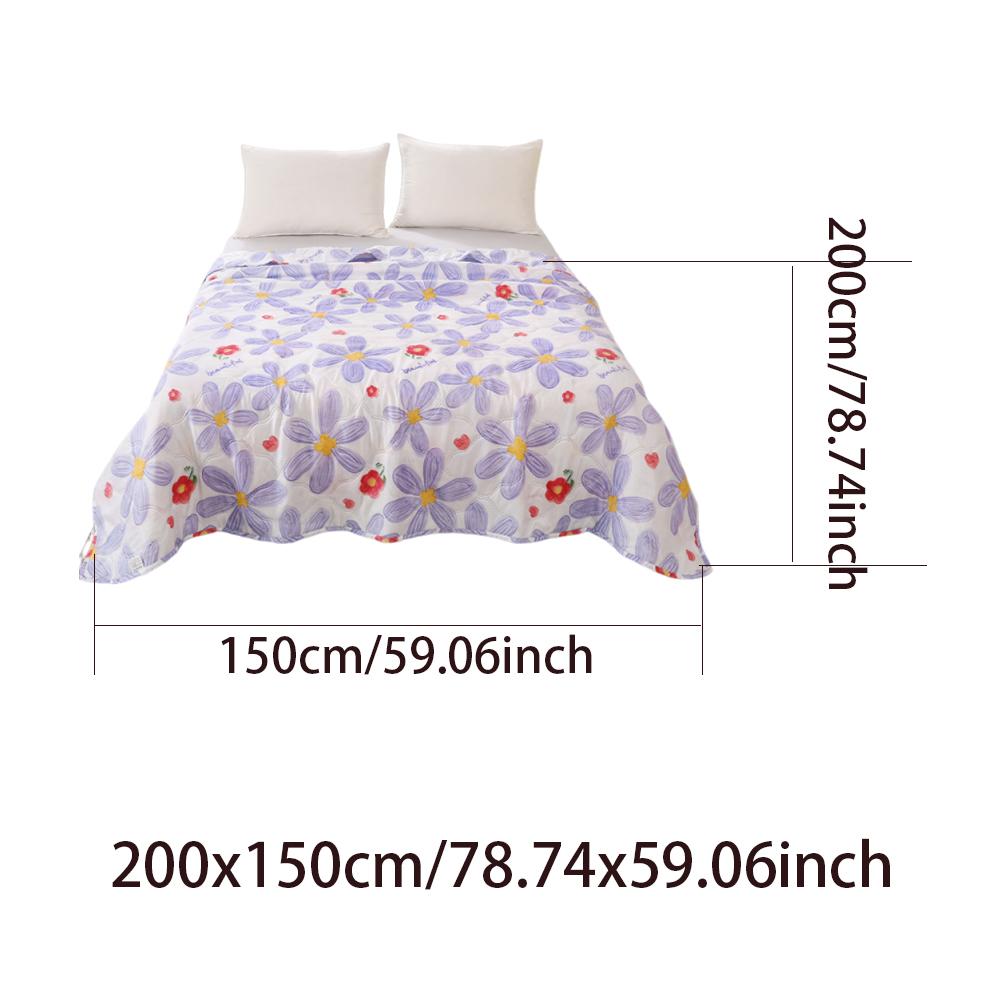 Zomerdeken voor Warme Slapers Nachtelijk Zweten Koelend Ademend Handdoek Dekbed IJsdekens 150x200cm