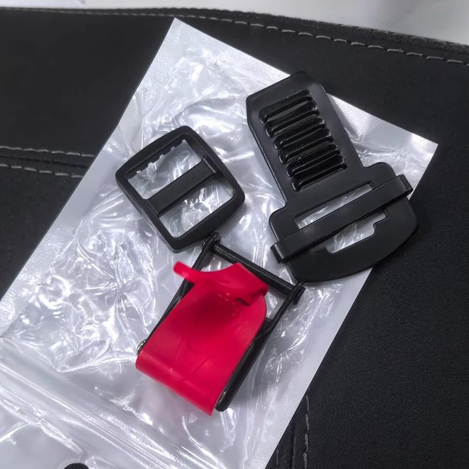 Samcos Hebilla Rápida para Casco de Motocicleta Bicicleta Kit de Repuesto Accesorio para Fijación de Casco Correa de Barbilla, Fácil de Instalar y Quitar