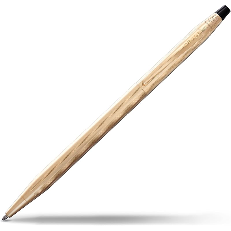 Classic Century 23kt Gold Plated Ballpoint Pen With 23kt Gold Plated Appointments