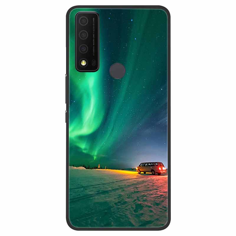 For TCL 30 XE 5G Case Marble Cat Soft Silicone Back Case for TCL 30 XL 30V 5G Phone Cover TCL30 XE T767W 30XE 5G Coque Funda Bag