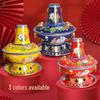 Zhouyue Hengsheng Enamel Cloisonné Copper Charcoal Hot Pot